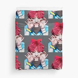 Ateez Hongjoong Duvet Cover