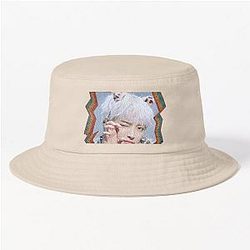 Kim Hongjoong ATEEZ Hongjoong Korean Kpop Retro Color Bucket Hat