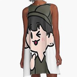 ATEEZ Hongjoong A-line Dress