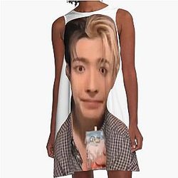 Hongjoong Juice Meme A-Line Dress