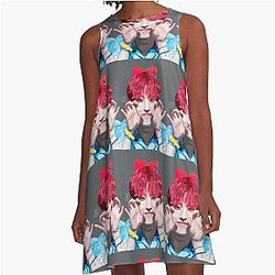 Ateez Hongjoong A line Dress