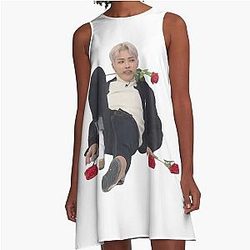 Flirty Hongjoong A-Line Dress