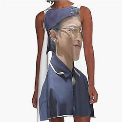 BTS Reaction A-Line Dress