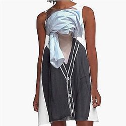 Hongjoong Blindfold Meme Dress
