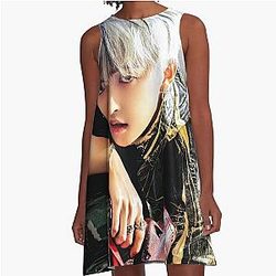 Hongjoong - Ateez Line Dress