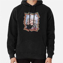 Kim Hongjoong ATEEZ Korean K-pop Retro Color Oil Paint Design Pullover Hoodie