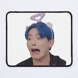 Tinky Winky Hongjoong Face meme Mouse Pad