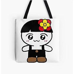 ATEEZ Hongjoong Hanimon All Over Print Tote Bag