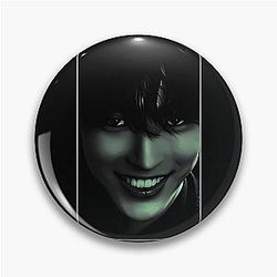We Are All Mad Here Pin Hongjoong