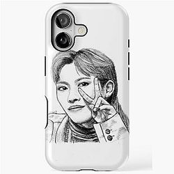 Mullet Hongjoong iPhone Tough Case