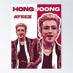 Hongjoong Ateez Poster