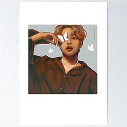 ATEEZ: Hongjoong with Butterfly Poster
