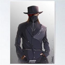 ATEEZ - Hongjoong Poster