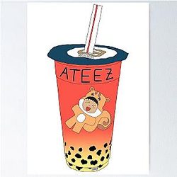 Ateez Hongjoong Poster