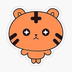 ATEEZ Hongjoong - 8ROOM Transparent Sticker