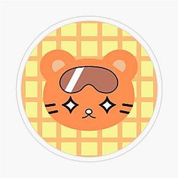 ATEEZ Hongjoong - 8ROOM Transparent Sticker