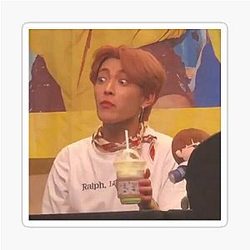 Ateez Hongjoong Meme Sticker
