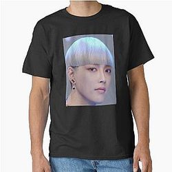 KPOP Hongjoong ATEEZ Classic Bowl Cut Meme T-Shirt