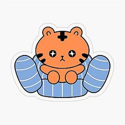 ATEEZ Hongjoong - 8 Room chair Transparent Sticker