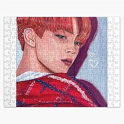 Ateez Hongjoong Illusion Jigsaw Puzzle