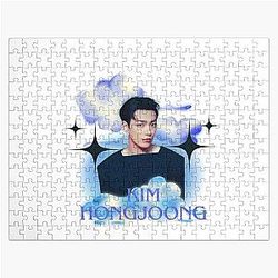 Hongjoong Golden Hour Pt 2 - Blue Jigsaw Puzzle