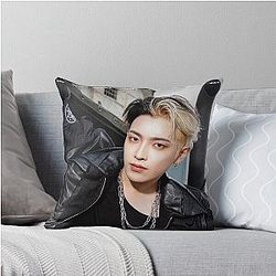 ATEEZ HONGJOONG THE WORLD EP.1 MOVEMENT GUERRILLA Throw Pillow