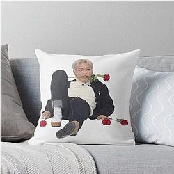 Flirty Hongjoong Meme Pillow