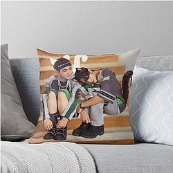 Hongjoong and Wooyoung Throw Pillow