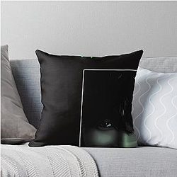 We're All Mad Here Hongjoong Throw Pillow
