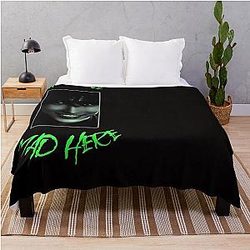 We're All Mad Here Hongjoong Throw Blanket
