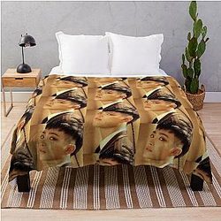 Hongjoong Throw Blanket