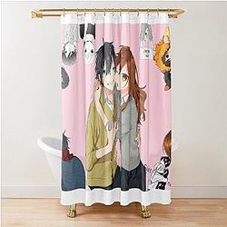 Horimiya Poster Shower Curtain