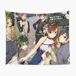 Horimiya Cover Tapestry