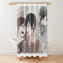 Horimiya Vintage Cover 2 Shower Curtain
