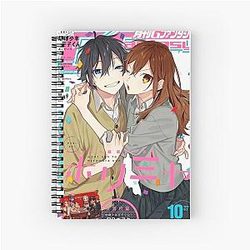 Anime Horimiya Izumi Miyamura and Kyoko Hori Spiral Notebook