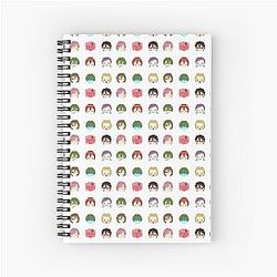 Horimiya Pack Stickers Spiral Notebook