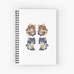Horimiya Chibi Spiral Notebook