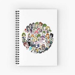 Horimiya All Character Notebook