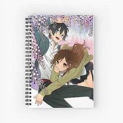 Horimiya Romantic Spiral Notebook