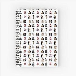 Horimiya Pack Stickers Spiral Notebook