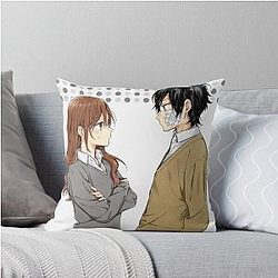 Horimiya Best Moment Throw Pillow