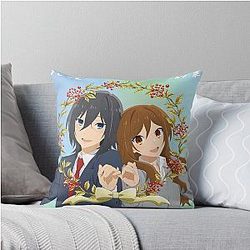 Horimiya Throw Pillow