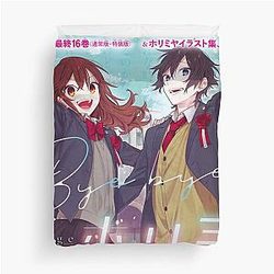 Horimiya Last Page Bye Duvet Cover