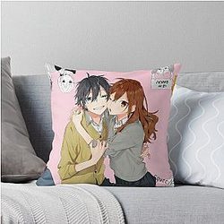 Horimiya Throw Pillow