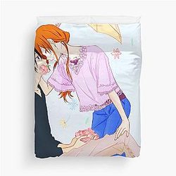 Horimiya With Umbrella Duvet Cover Noel