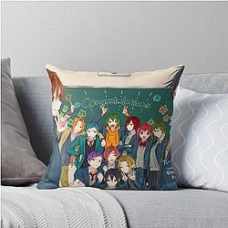 Horimiya Vintage Cover Pillow