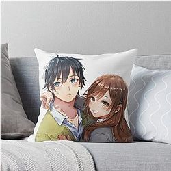 Horimiya Romantic Throw Pillow
