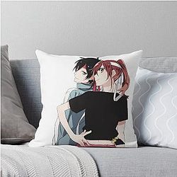 Horimiya Romantic Style Throw Pillow