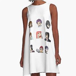 Horimiya Pack Stickers A-Line Dress