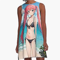 Remi Ayasaki Bikini Summer Horimiya Anime Girl A-Line Dress